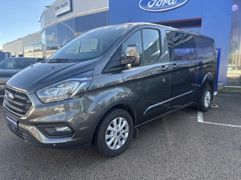 Photo FORD Transit Custom Fg 320 L2H1 2.0 EcoBlue 170 S&S Cabine Approfondie Limited BVA6 7cv