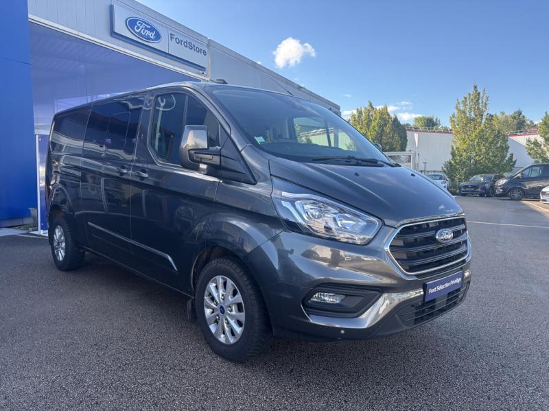 Image FORD Transit Custom Fg 320 L2H1 2.0 EcoBlue 170 S&S Cabine Approfondie Limited BVA6 7cv