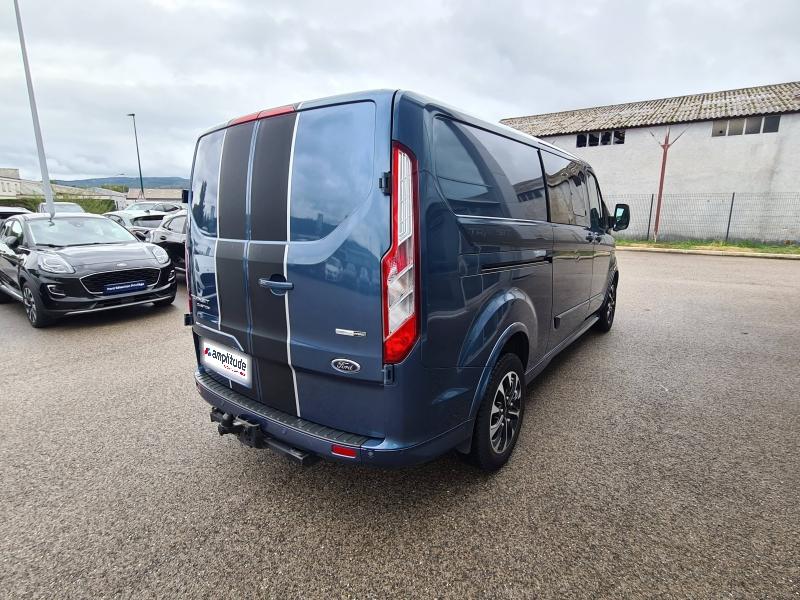 Image FORD Transit Custom Fg 320 L2H1 2.0 EcoBlue 170 Hybrid Cabine Approfondie Sport