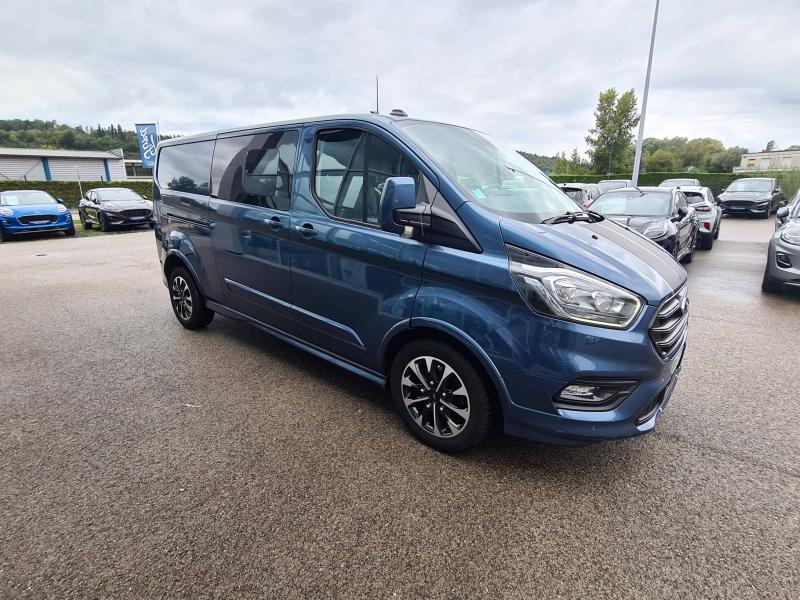 Image FORD Transit Custom Fg 320 L2H1 2.0 EcoBlue 170 Hybrid Cabine Approfondie Sport
