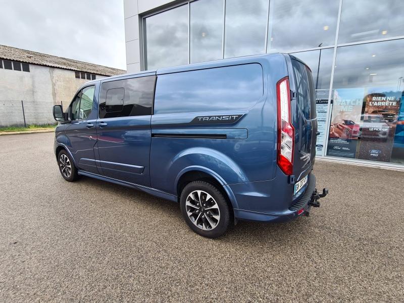 Image FORD Transit Custom Fg 320 L2H1 2.0 EcoBlue 170 Hybrid Cabine Approfondie Sport