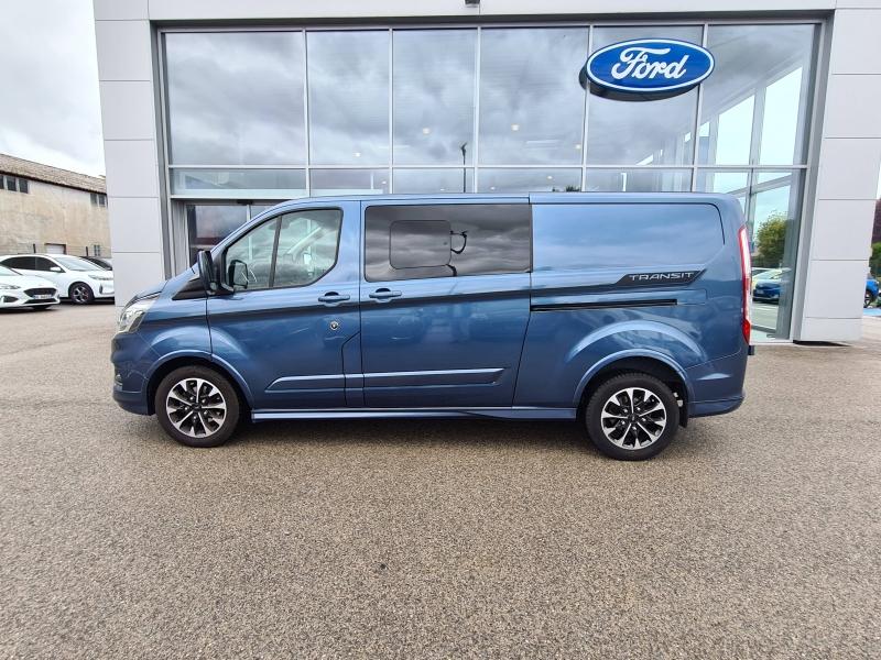 Image FORD Transit Custom Fg 320 L2H1 2.0 EcoBlue 170 Hybrid Cabine Approfondie Sport