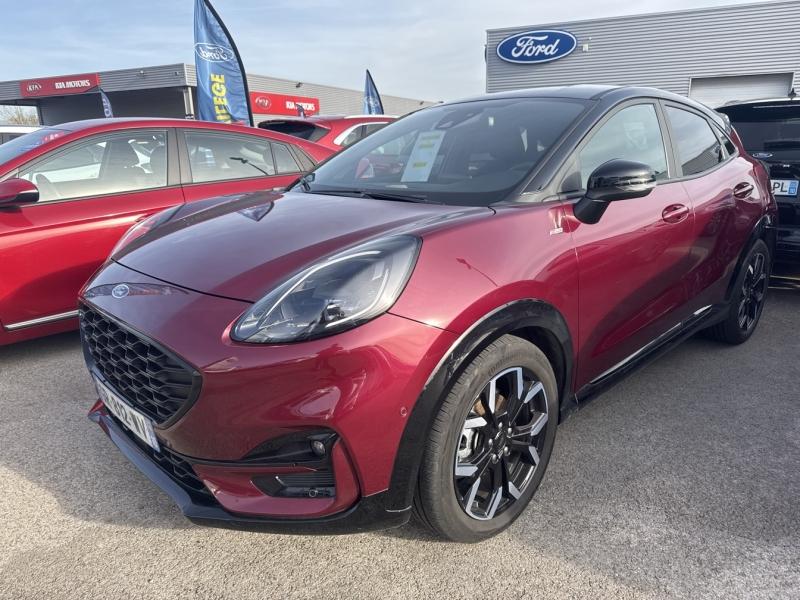 Photo FORD Puma 1.0 EcoBoost 125 ch S&S mHEV ST-Line X Vivid Ruby Edition Powershift