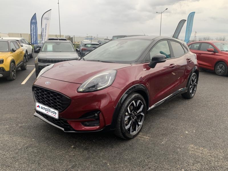 Photo FORD Puma 1.0 Flexifuel 125ch S&S mHEV ST-Line X Vivid Ruby Edition