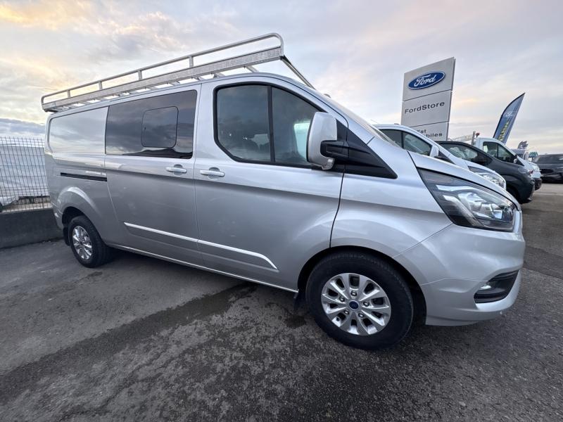 Image FORD Transit Custom Fg 320 L2H1 2.0 EcoBlue 170 Cabine Approfondie Limited 7cv