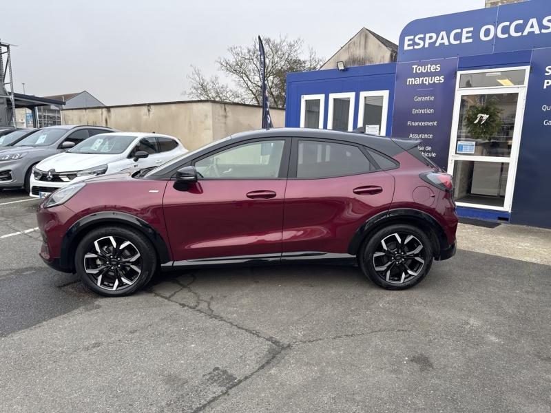 Image FORD Puma 1.0 Flexifuel 125ch S&S mHEV ST-Line X Vivid Ruby Edition